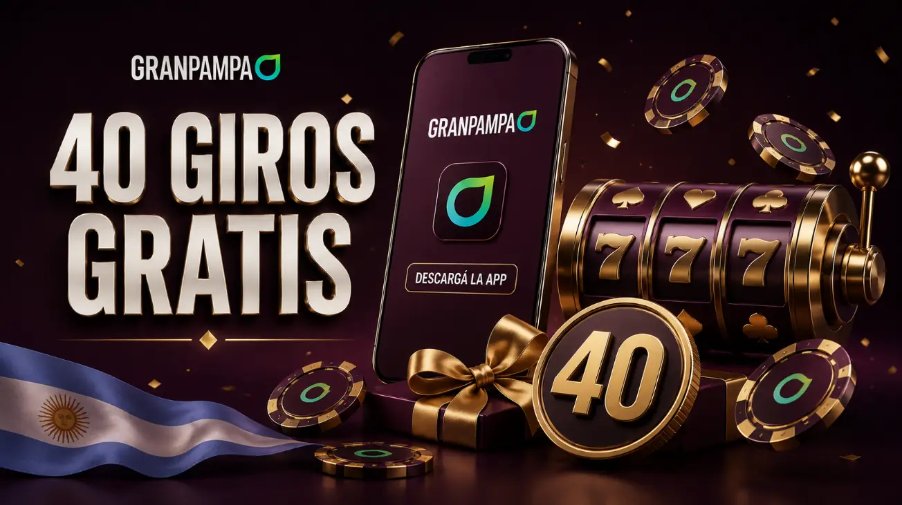 Bono de 40 giros gratis por descargar la app