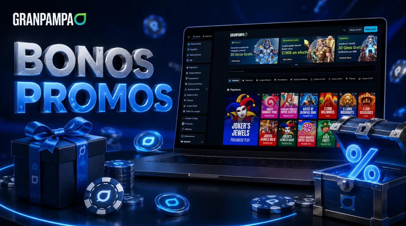 Bonos y promociones disponibles en Granpampa